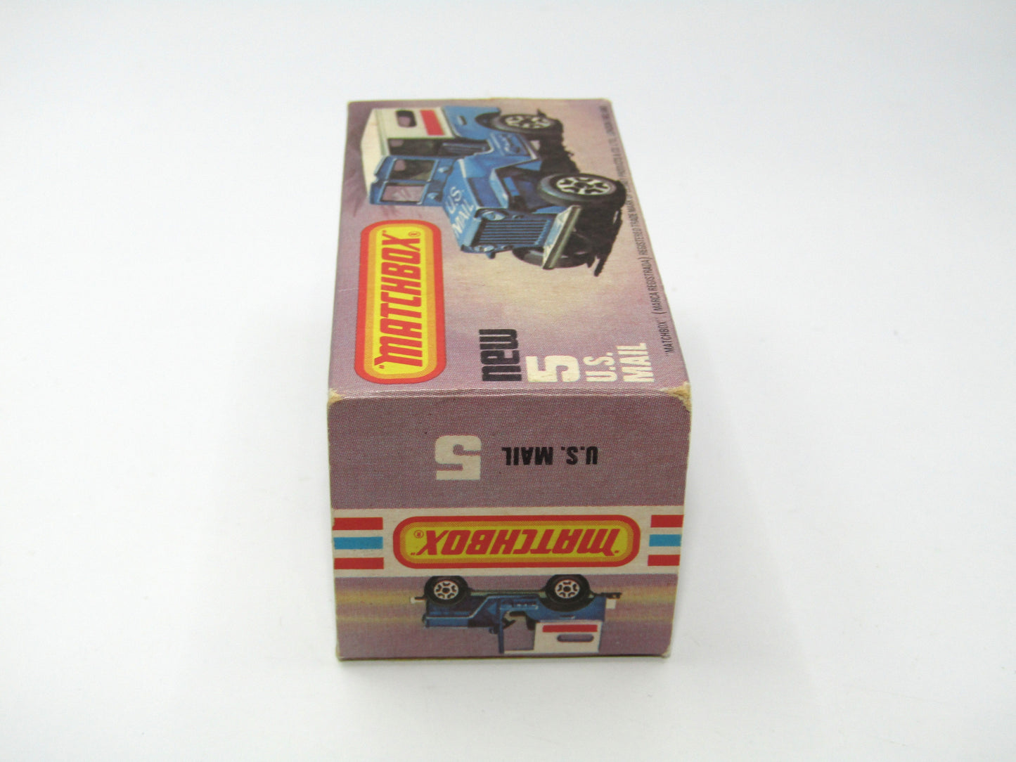 Matchbox Superfast 5C U.S. Mail Truck LARGE Lettering 38 Base