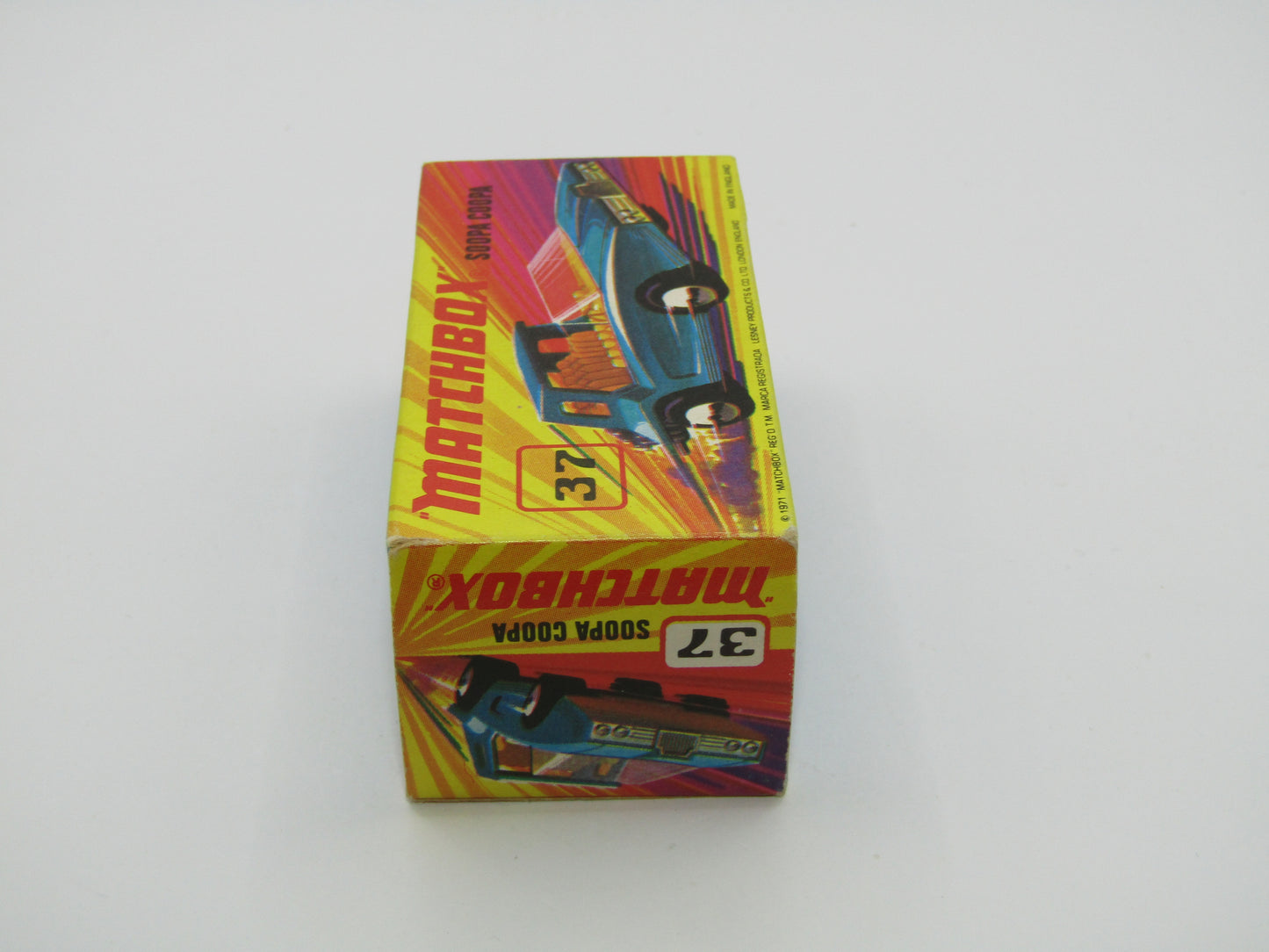 Matchbox Superfast 37B Soopa Coopa Pink, Orange Flower Label