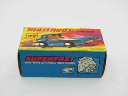 Matchbox Superfast 37B Soopa Coopa Pink, Orange Flower Label