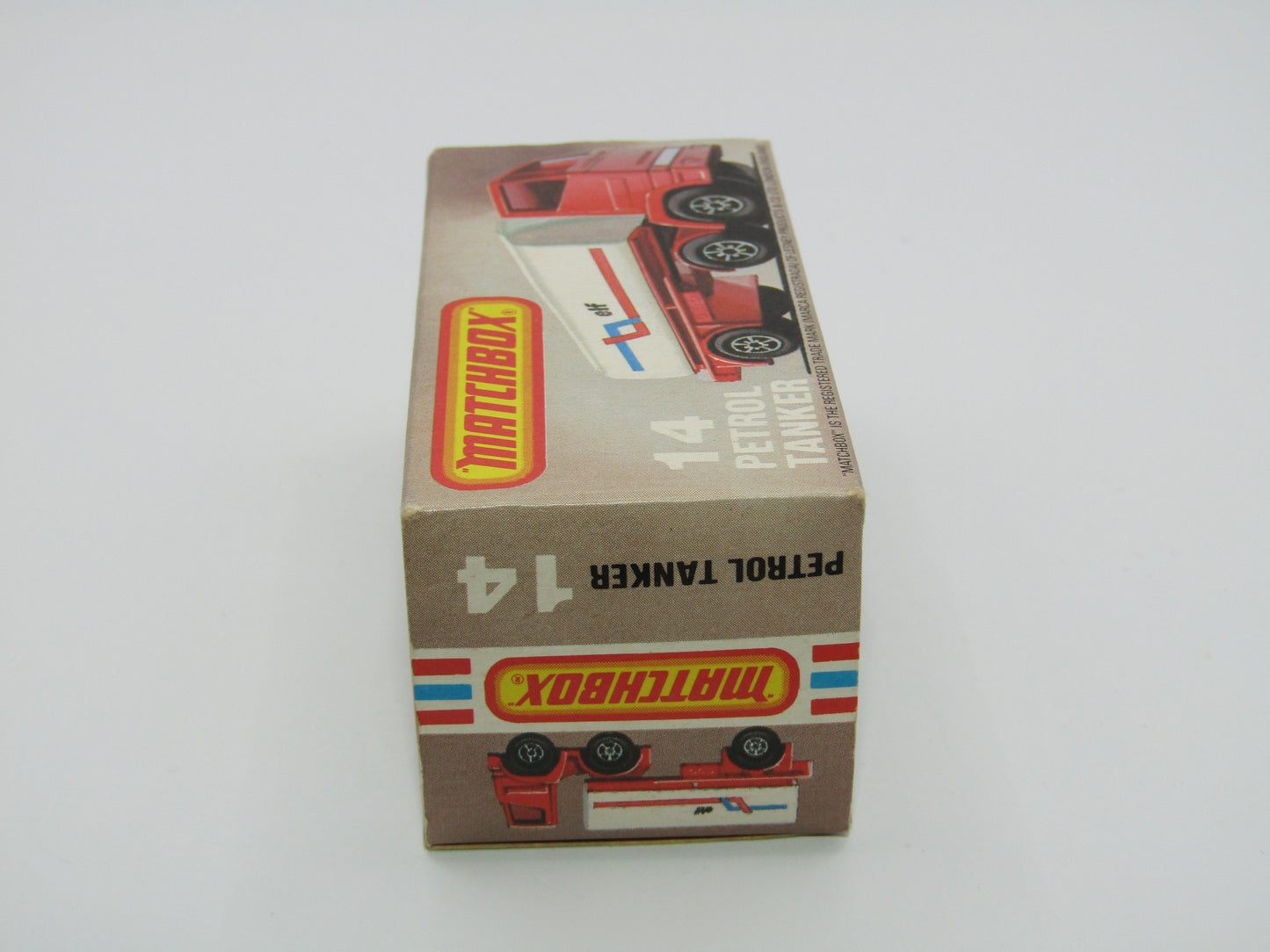 Matchbox Superfast 14D Articulated Petrol Tanker YELLOW - Shell Tampo