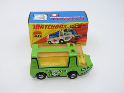 Matchbox Superfast 46B Stretcha Fetcha Lime Green UNPAINTED Base