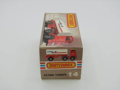 Matchbox Superfast 14D Articulated Petrol Tanker YELLOW - Shell Tampo