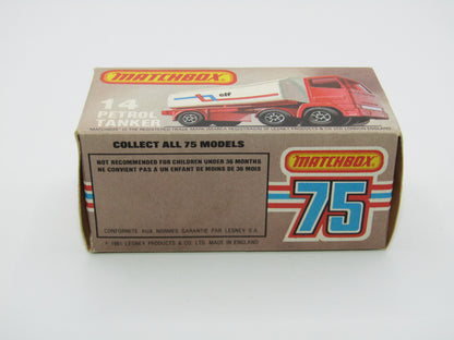 Matchbox Superfast 14D Articulated Petrol Tanker YELLOW - Shell Tampo