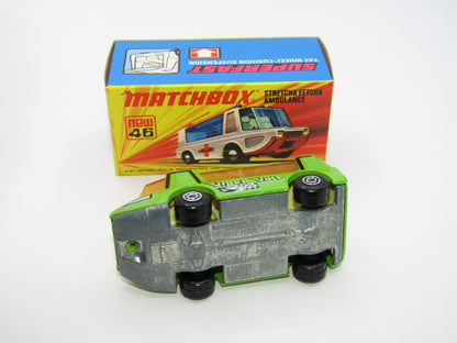 Matchbox Superfast 46B Stretcha Fetcha Lime Green UNPAINTED Base