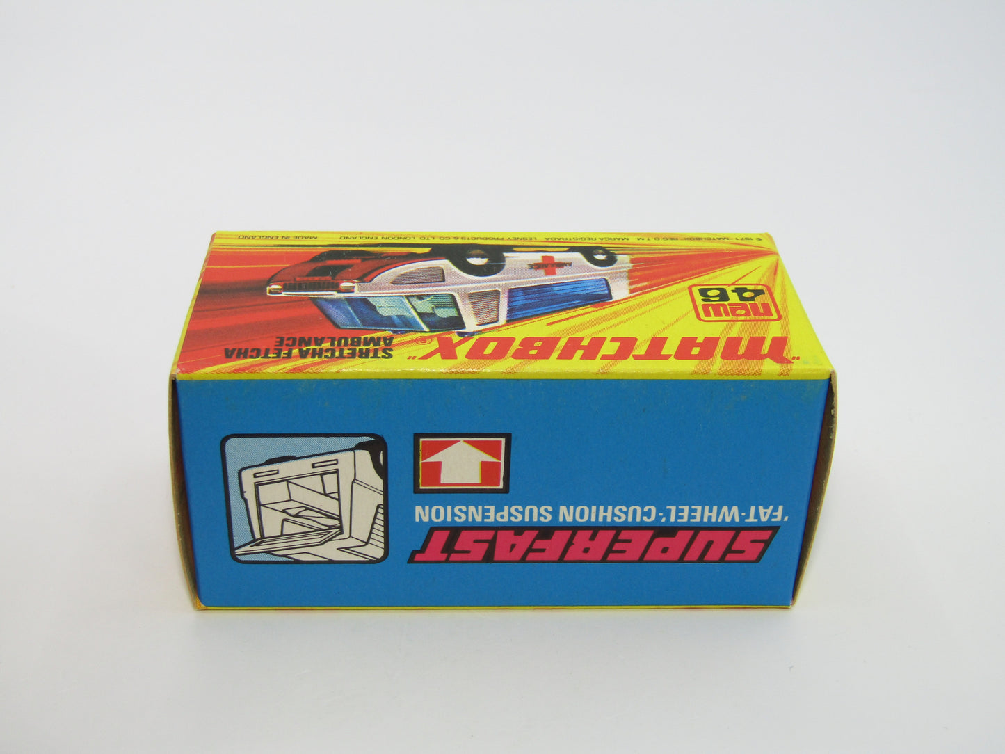 Matchbox Superfast 46B Stretcha Fetcha Lime Green UNPAINTED Base