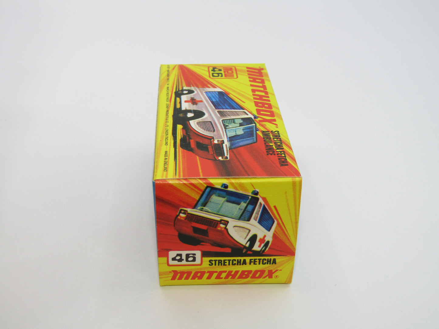 Matchbox Superfast 46B Stretcha Fetcha Lime Green UNPAINTED Base