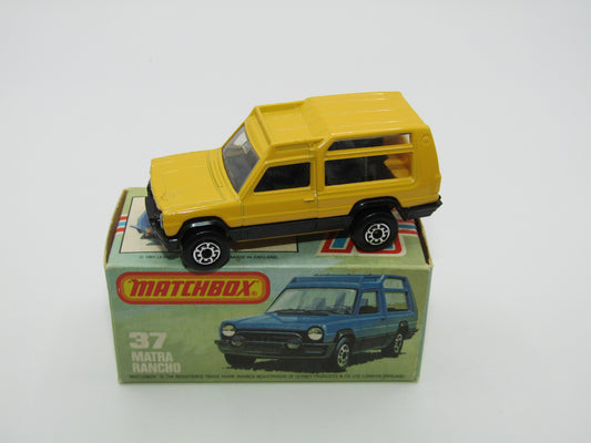 Matchbox Superfast 37E Matra Rancho Yellow NO RED STRIPE