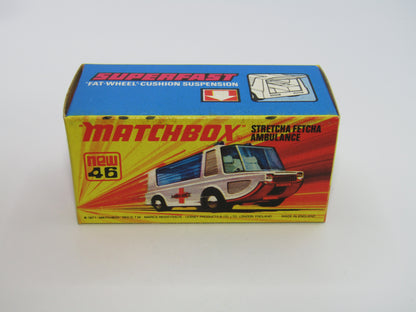 Matchbox Superfast 46B Stretcha Fetcha Lime Green BLACK Base