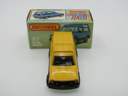 Matchbox Superfast 37E Matra Rancho Yellow NO RED STRIPE