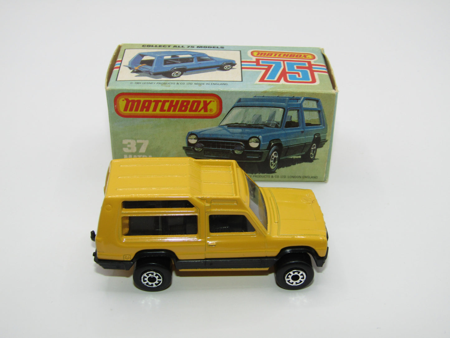 Matchbox Superfast 37E Matra Rancho Yellow NO RED STRIPE