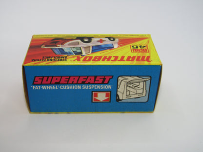 Matchbox Superfast 46B Stretcha Fetcha Lime Green BLACK Base