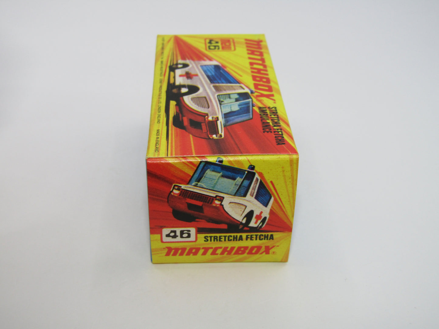 Matchbox Superfast 46B Stretcha Fetcha Lime Green BLACK Base
