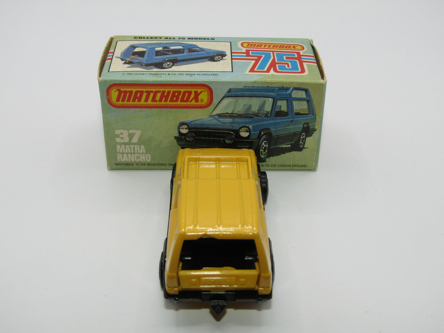 Matchbox Superfast 37E Matra Rancho Yellow NO RED STRIPE