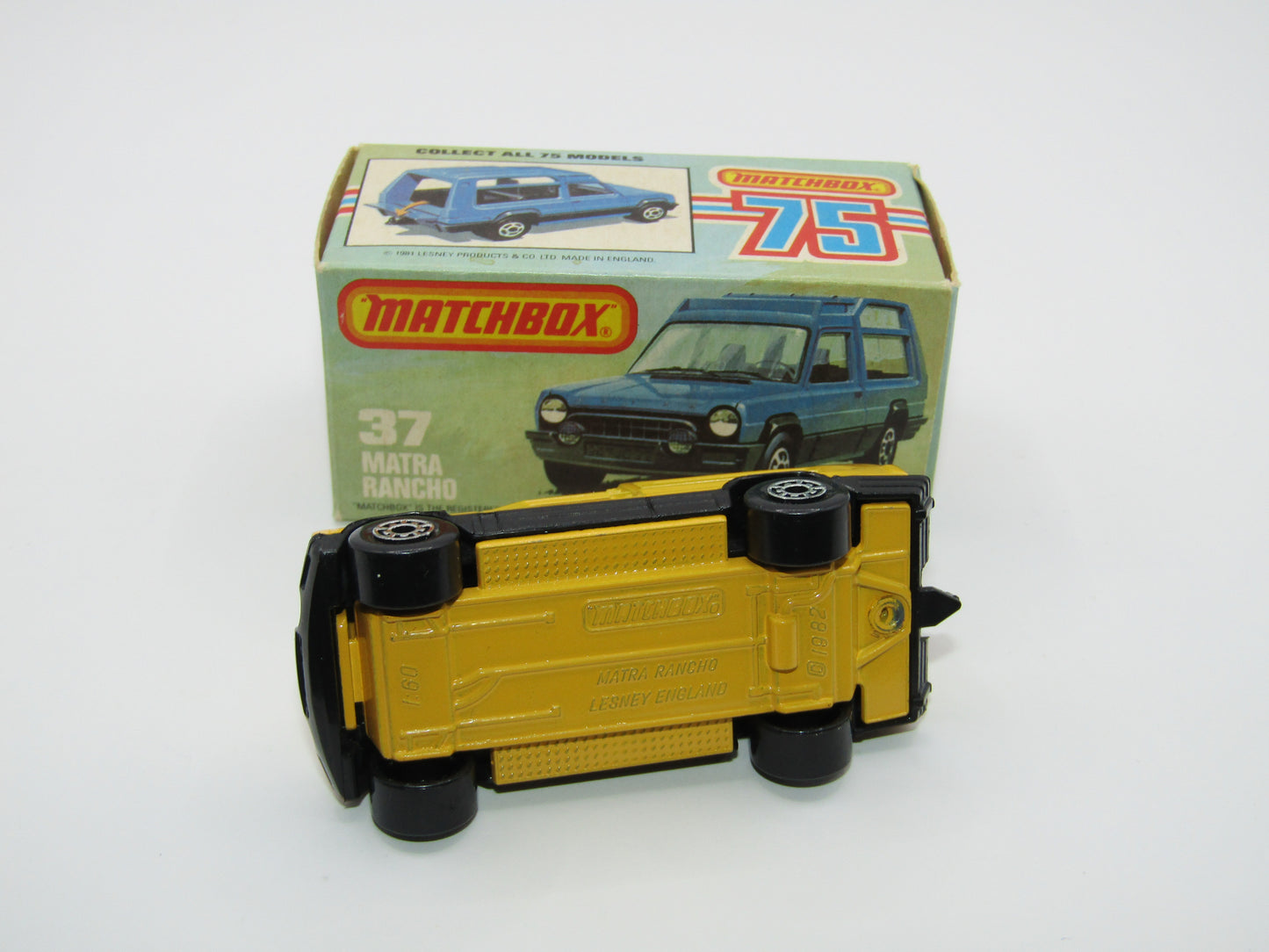 Matchbox Superfast 37E Matra Rancho Yellow NO RED STRIPE
