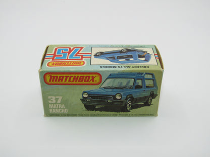 Matchbox Superfast 37E Matra Rancho Yellow NO RED STRIPE