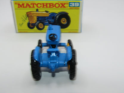 Matchbox Regular Wheels 39C Ford Tractorsigned by Ron Jobson Matchbox Artist