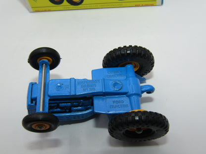 Matchbox Regular Wheels 39C Ford Tractorsigned by Ron Jobson Matchbox Artist