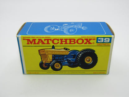 Matchbox Regular Wheels 39C Ford Tractorsigned by Ron Jobson Matchbox Artist