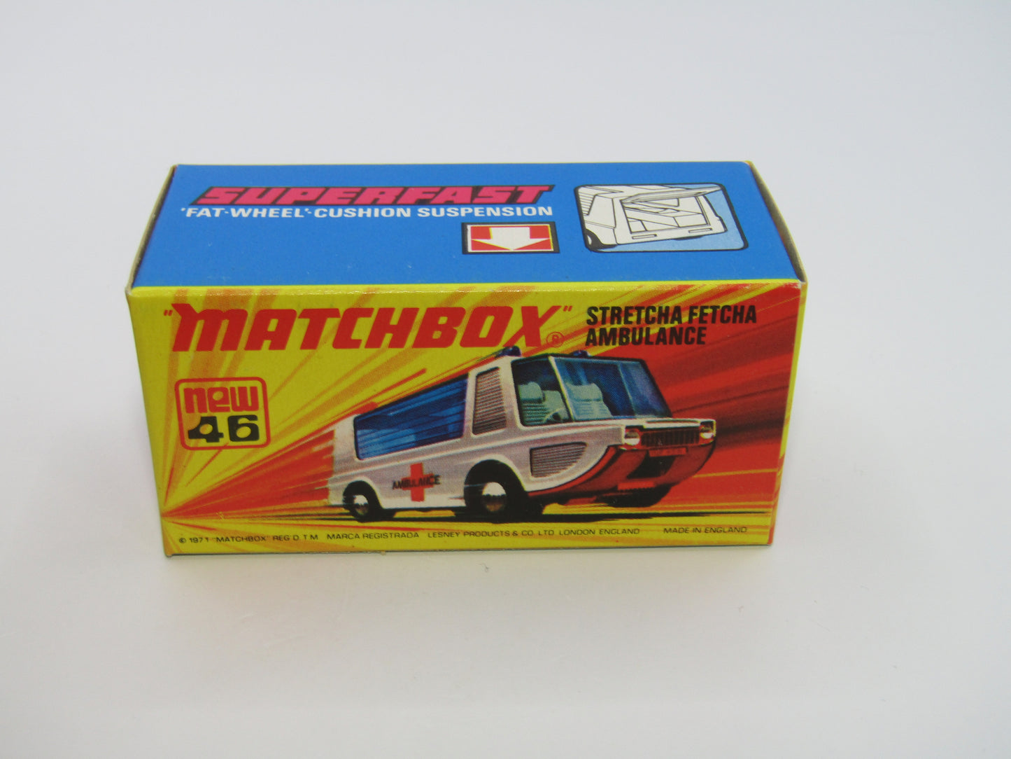 Matchbox Superfast 46B Stretcha Fetcha Lime Green DARK AMBER Windows