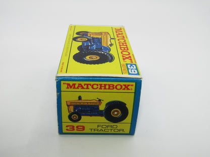 Matchbox Regular Wheels 39C Ford Tractorsigned by Ron Jobson Matchbox Artist