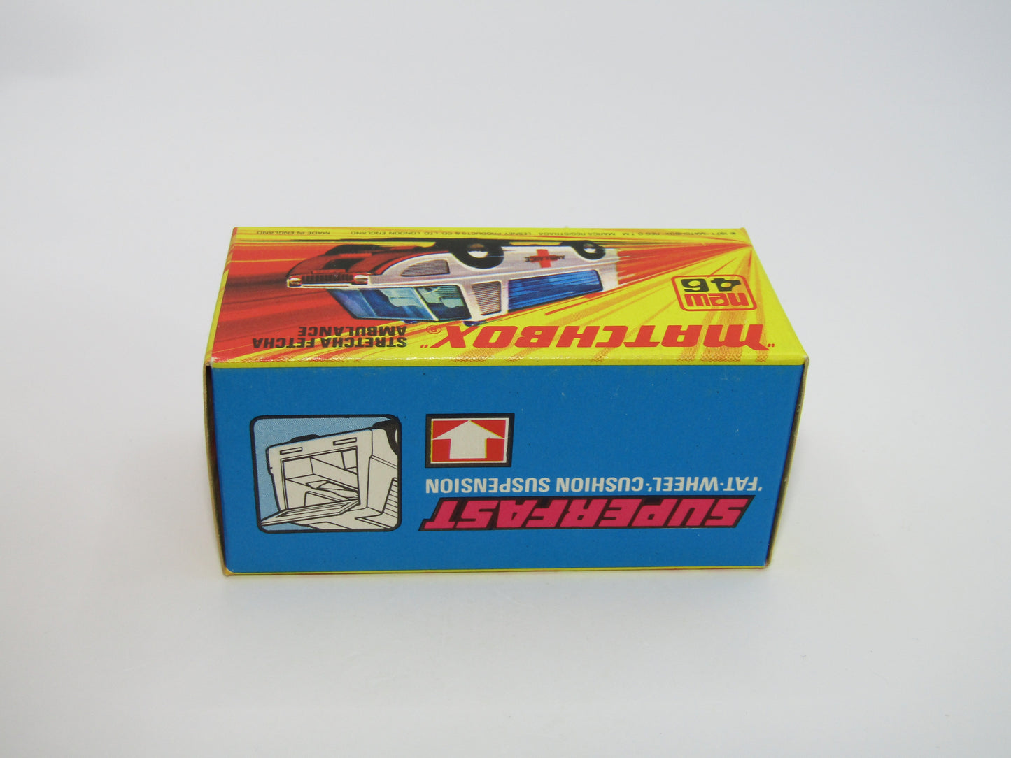 Matchbox Superfast 46B Stretcha Fetcha Lime Green DARK AMBER Windows