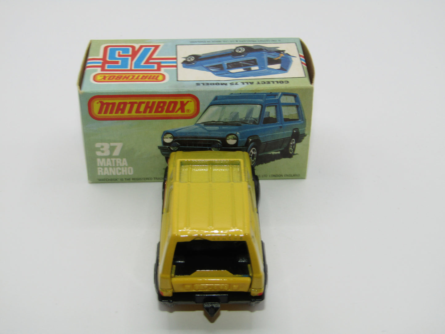 Matchbox Superfast 37E Matra Rancho LIGHT YELLOW, Wide 5 Arch Wheels