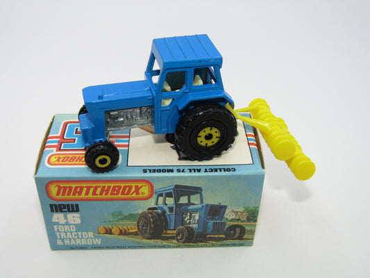 Matchbox Superfast 46C Ford Tractor IVORY Interior