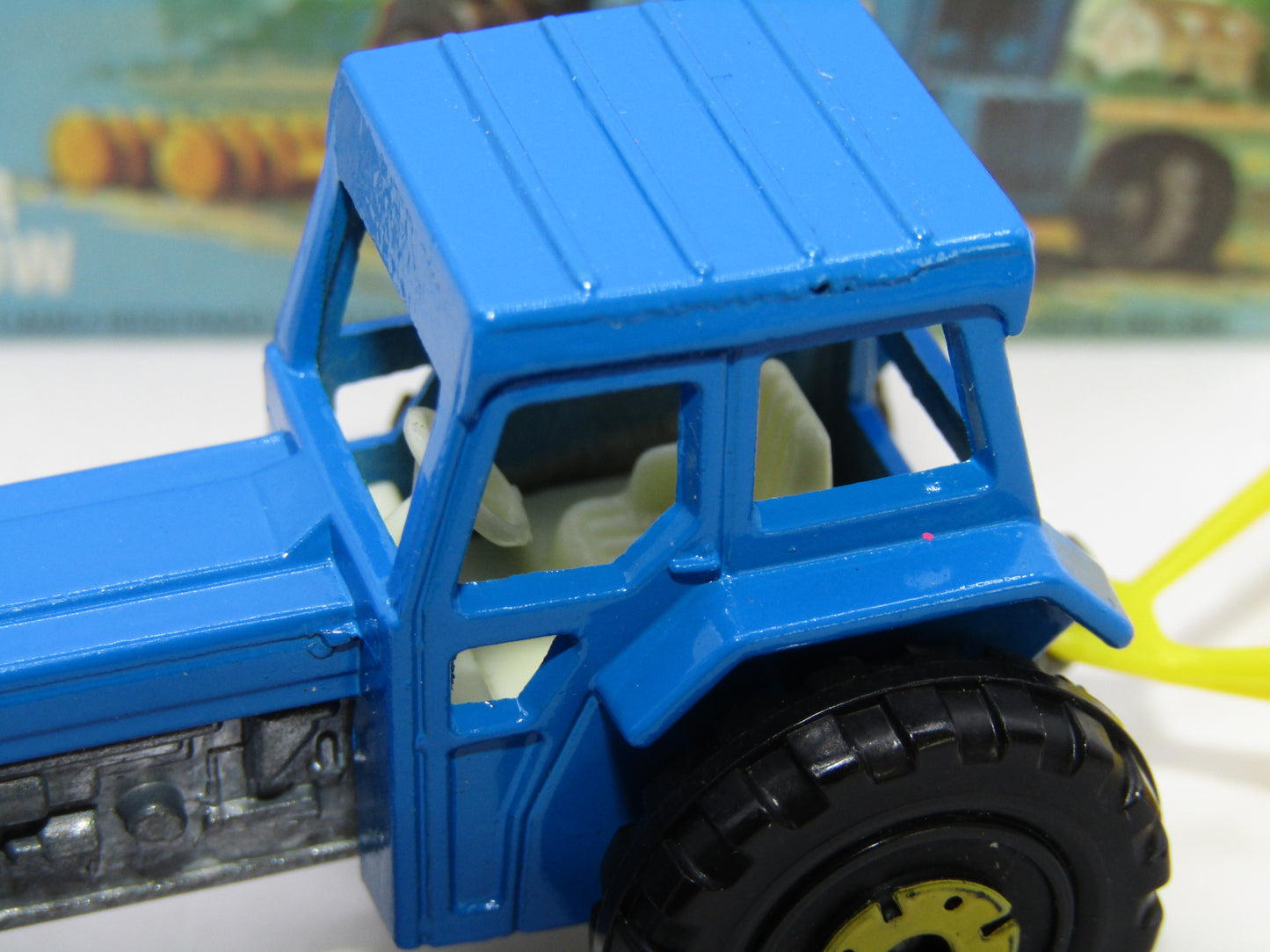 Matchbox Superfast 46C Ford Tractor IVORY Interior