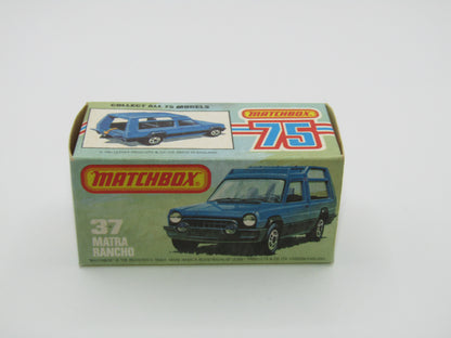 Matchbox Superfast 37E Matra Rancho LIGHT YELLOW, Wide 5 Arch Wheels