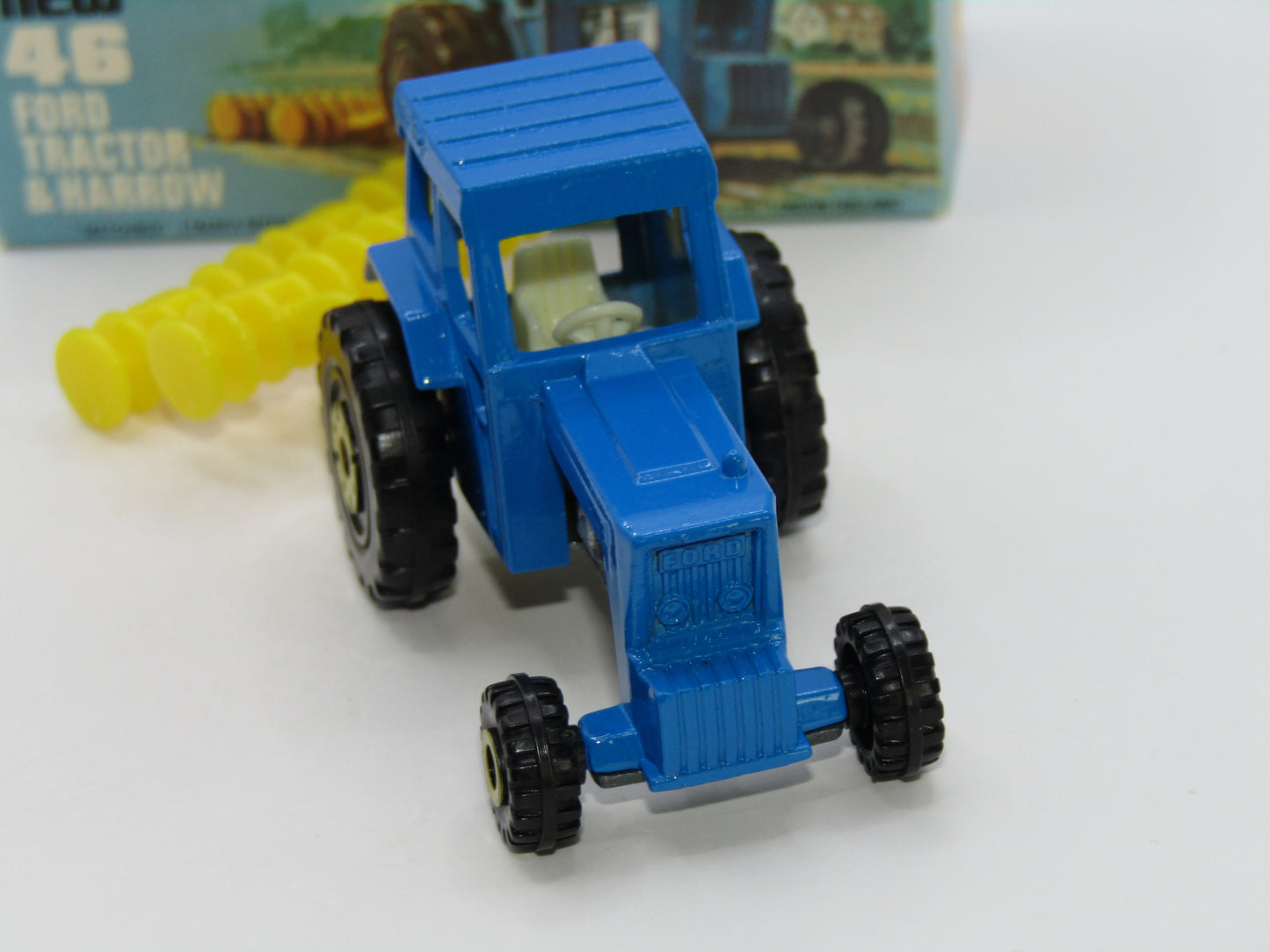 Matchbox Superfast 46C Ford Tractor IVORY Interior