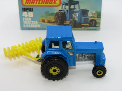 Matchbox Superfast 46C Ford Tractor IVORY Interior