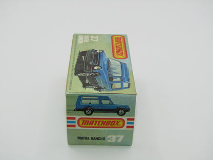 Matchbox Superfast 37E Matra Rancho LIGHT YELLOW, Wide 5 Arch Wheels