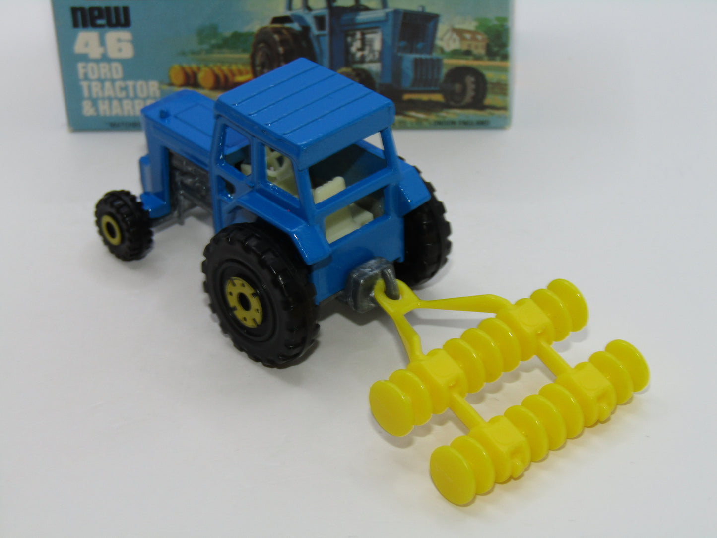 Matchbox Superfast 46C Ford Tractor IVORY Interior