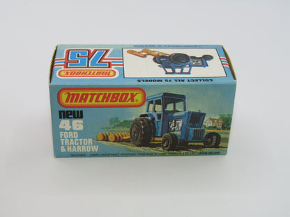 Matchbox Superfast 46C Ford Tractor IVORY Interior