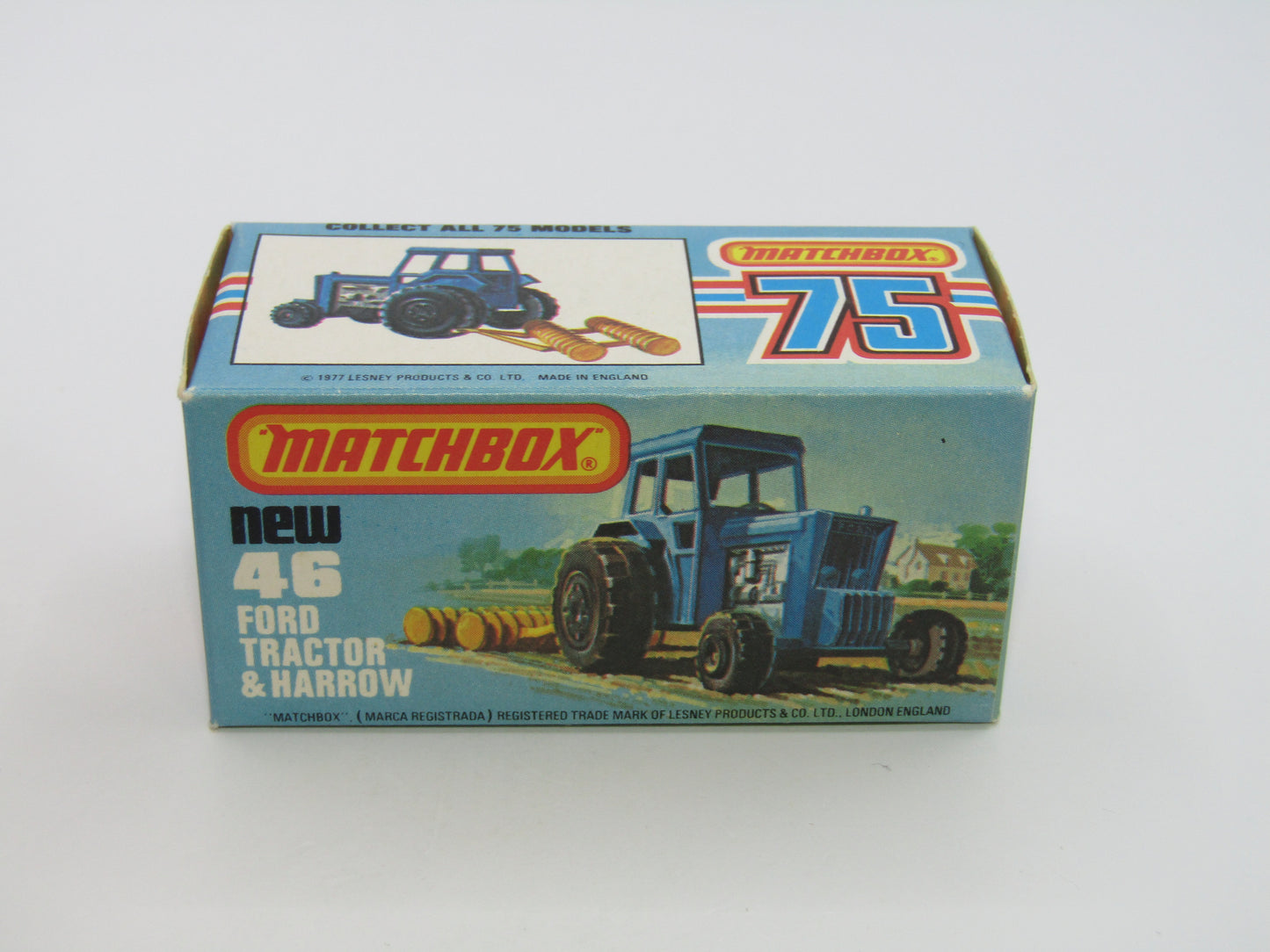 Matchbox Superfast 46C Ford Tractor IVORY Interior