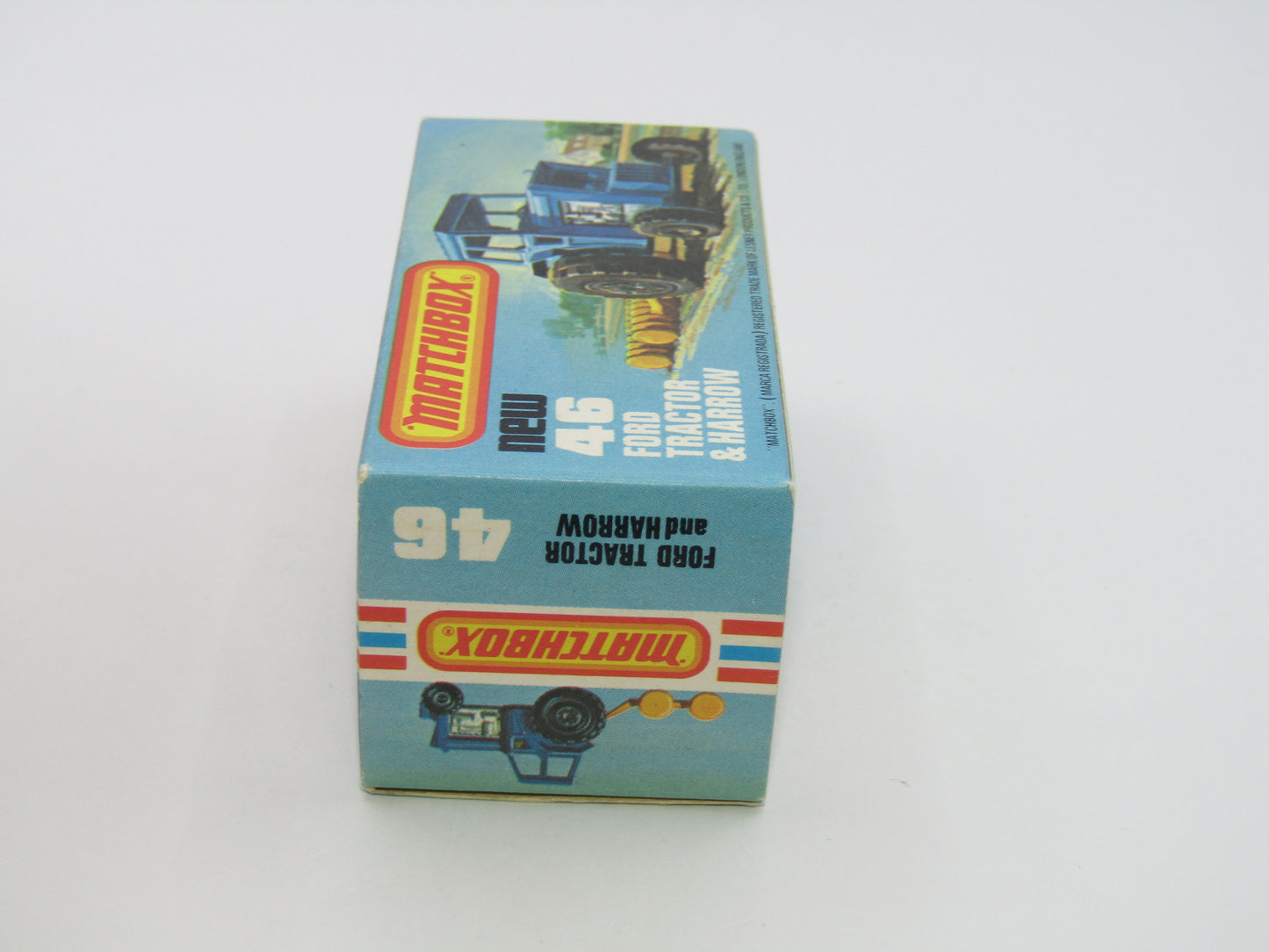 Matchbox Superfast 46C Ford Tractor IVORY Interior