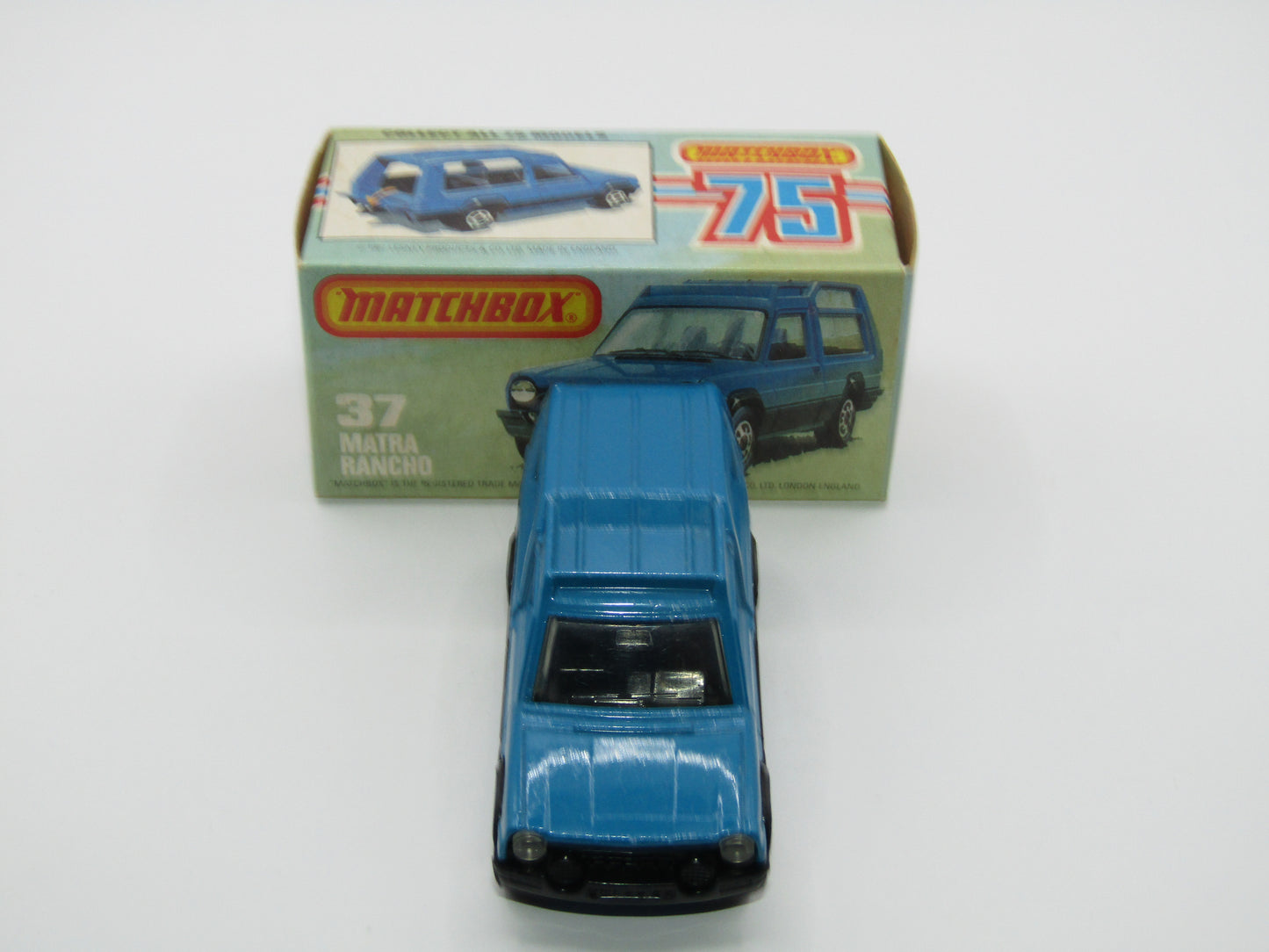 Matchbox Superfast 37E Matra Rancho TURQUOISE BLUE Narrow Wheels