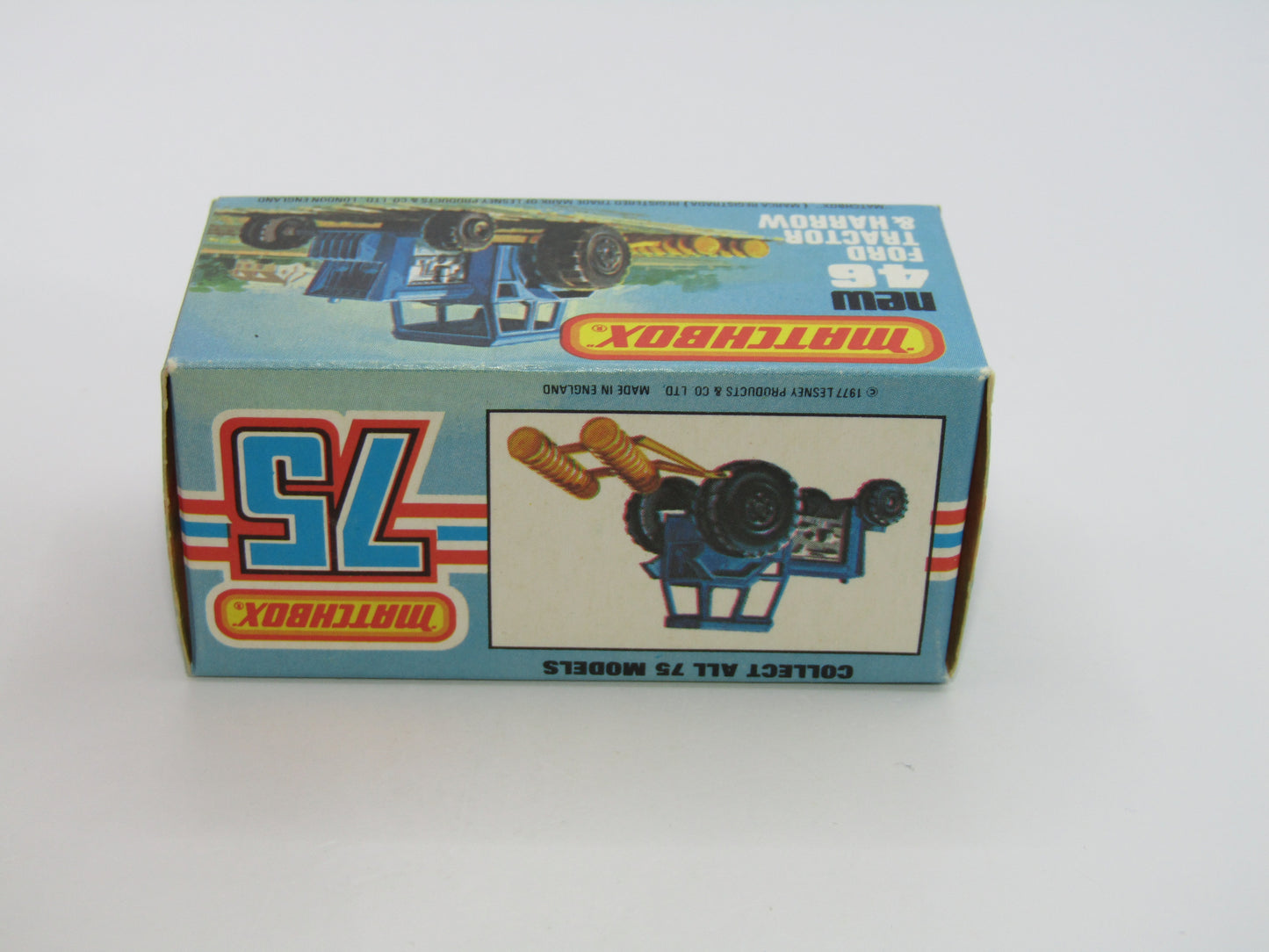 Matchbox Superfast 46C Ford Tractor IVORY Interior