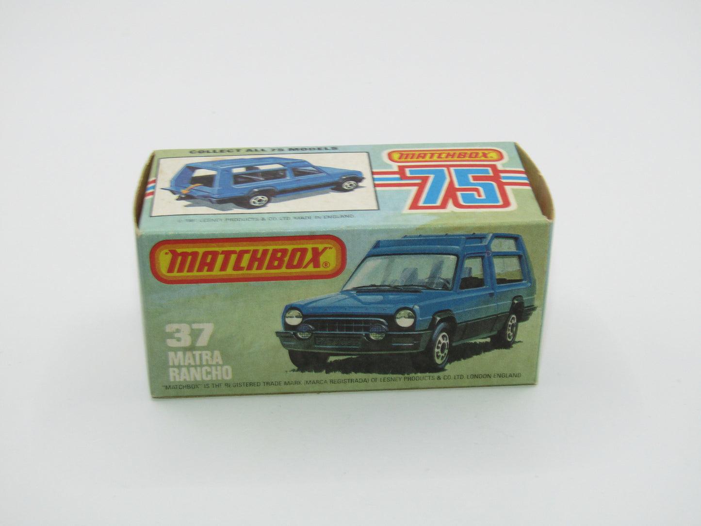 Matchbox Superfast 37E Matra Rancho TURQUOISE BLUE Narrow Wheels
