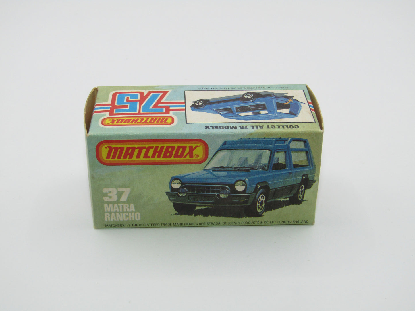 Matchbox Superfast 37E Matra Rancho TURQUOISE BLUE Narrow Wheels