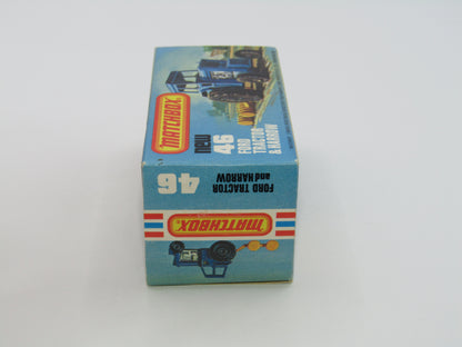 Matchbox Superfast 46C Ford Tractor DARK YELLOW Interior