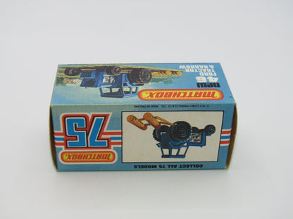 Matchbox Superfast 46C Ford Tractor DARK YELLOW Interior