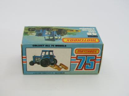 Matchbox Superfast 46C Ford Tractor WITHOUT FORD CAST CREAM Interior
