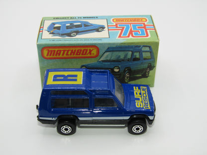 Matchbox Superfast 37E Matra Rancho Blue SURF RESCUE, Wide Wheels