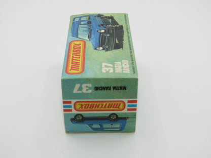Matchbox Superfast 37E Matra Rancho Blue SURF RESCUE, Wide Wheels