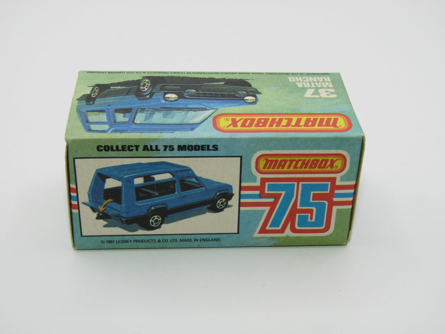 Matchbox Superfast 37E Matra Rancho Blue SURF RESCUE, Wide Wheels