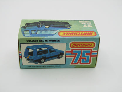 Matchbox Superfast 37E Matra Rancho Blue SURF RESCUE, Wide Wheels