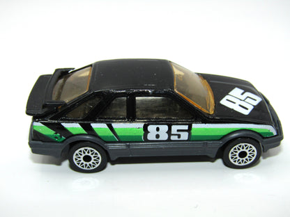 Matchbox Superfast Lasers LW-7 Ford Sierra BLACK Pre-Pro Dot Wheels