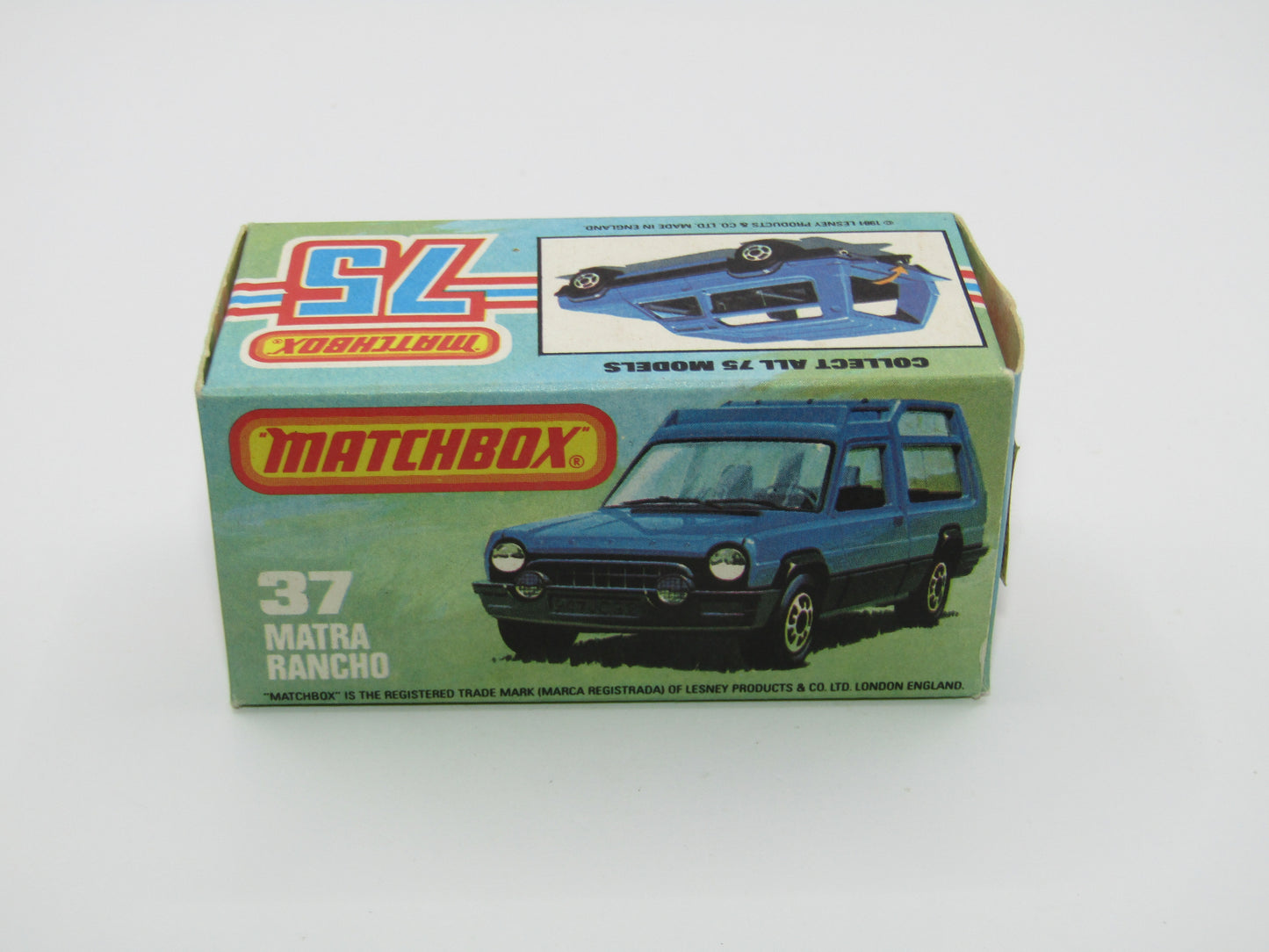 Matchbox Superfast 37E Matra Rancho Blue SURF RESCUE, Narrow Wheels