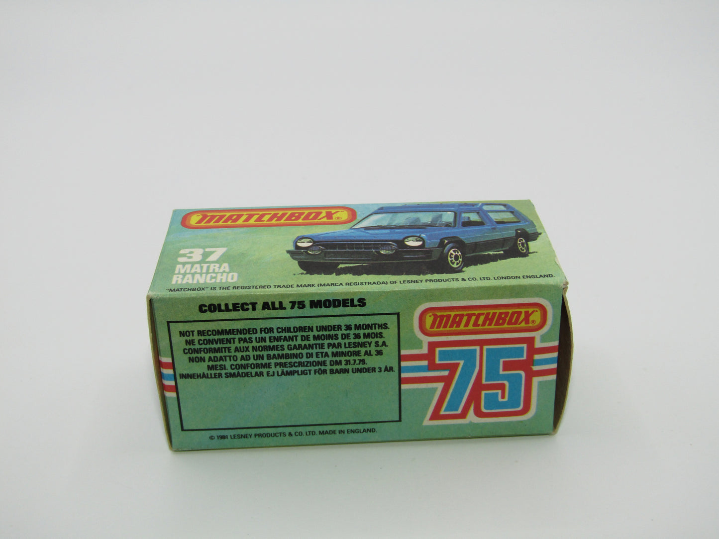 Matchbox Superfast 37E Matra Rancho Blue SURF RESCUE, Narrow Wheels